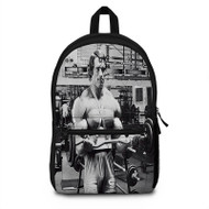 Onyourcases Arnold Schwarzenegger Custom Backpack Unisex Personalized Waterproof Top Awesome Nice Travel Bag School Bag Work Bag Laptop Lunch Office Book Fabric Brand Backpack