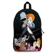 Onyourcases Futurama as Titanic Custom Backpack Unisex Personalized Waterproof Top Awesome Nice Travel Bag School Bag Work Bag Laptop Lunch Office Book Fabric Brand Backpack