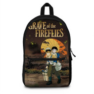 Onyourcases Grave of the Fireflies Great Custom Backpack Unisex Personalized Waterproof Top Awesome Nice Travel Bag School Bag Work Bag Laptop Lunch Office Book Fabric Brand Backpack