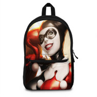 Onyourcases Harley Quinn Joker Villain Custom Backpack Unisex Personalized Waterproof Top Awesome Nice Travel Bag School Bag Work Bag Laptop Lunch Office Book Fabric Brand Backpack