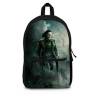 Onyourcases Loki Marvel Custom Backpack Unisex Personalized Waterproof Top Awesome Nice Travel Bag School Bag Work Bag Laptop Lunch Office Book Fabric Brand Backpack