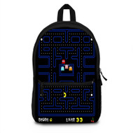 Onyourcases Pac Man Custom Backpack Unisex Personalized Waterproof Top Awesome Nice Travel Bag School Bag Work Bag Laptop Lunch Office Book Fabric Brand Backpack