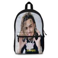 Onyourcases Lil Pump Custom Backpack Unisex Personalized Waterproof Best Awesome Nice Travel Bag School Bag Work Bag Laptop Lunch Office Book Fabric Brand Backpack