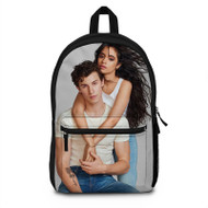 Onyourcases Shawn Mendes and Camila Cabello Trending Custom Backpack Unisex Personalized Waterproof Best Awesome Nice Travel Bag School Bag Work Bag Laptop Lunch Office Book Fabric Brand Backpack