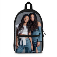 Onyourcases Chloe x Halle Custom Backpack Unisex Personalized Waterproof Best Brands Awesome Nice Travel Bag School Bag Work Bag Laptop Lunch Office Book Fabric Brand Backpack