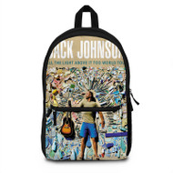 Onyourcases Jack Johnson Custom Backpack Unisex Personalized Waterproof Best Brands Awesome Nice Travel Bag School Bag Work Bag Laptop Lunch Office Book Fabric Brand Backpack