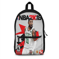 Onyourcases Kyrie Irving NBA 2k18 Custom Backpack Unisex Personalized Waterproof Best Brands Awesome Nice Travel Bag School Bag Work Bag Laptop Lunch Office Book Fabric Brand Backpack