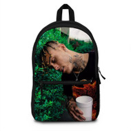 Onyourcases Lil Skies Top Custom Backpack Unisex Personalized Waterproof Best Brands Awesome Nice Travel Bag School Bag Work Bag Laptop Lunch Office Book Fabric Brand Backpack