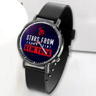 Onyourcases Crown Point New York Custom Watch Awesome Unisex Black Classic Plastic Quartz Brand Watch for Men Women Top Brand Premium with Gift Box Watches