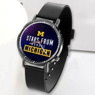 Onyourcases Monroe Michigan Custom Watch Awesome Unisex Black Classic Plastic Quartz Brand Watch for Men Women Top Brand Premium with Gift Box Watches