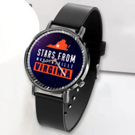 Onyourcases Stars From Martinsville Virginia Custom Watch Awesome Unisex Black Classic Plastic Quartz Brand Watch for Men Women Top Brand Premium with Gift Box Watches