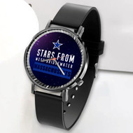 Onyourcases Stars From West Bridgewater Massachusetis 2 Custom Watch Awesome Unisex Black Classic Plastic Quartz Brand Watch for Men Women Top Brand Premium with Gift Box Watches