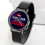 Onyourcases Guilford Connecticut Custom Watch Awesome Unisex Black Classic Plastic Quartz New Brand Watch for Men Women Top Brand Premium with Gift Box Watches