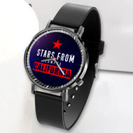 Onyourcases Lompoc California Custom Watch Awesome Unisex Black Classic Plastic Quartz New Brand Watch for Men Women Top Brand Premium with Gift Box Watches