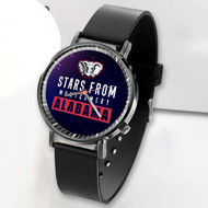 Onyourcases Stars From Montgomery Alabama Custom Watch Awesome Unisex Black Classic Plastic Quartz New Brand Watch for Men Women Top Brand Premium with Gift Box Watches