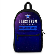 Onyourcases Stars From Attleboro Massachusetis Custom Backpack Unisex Personalized Waterproof Top Awesome Nice Travel Bag School Bag Work Bag Laptop Lunch Office Book Fabric Brand Backpack