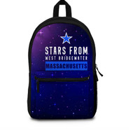 Onyourcases Stars From West Bridgewater Massachusetis Custom Backpack Unisex Personalized Waterproof Top Awesome Nice Travel Bag School Bag Work Bag Laptop Lunch Office Book Fabric Brand Backpack