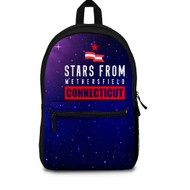 Onyourcases Stars From Wethersfield Connecticut Custom Backpack Unisex Personalized Waterproof Top Awesome Nice Travel Bag School Bag Work Bag Laptop Lunch Office Book Fabric Brand Backpack