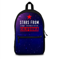 Onyourcases San Francisco California Custom Backpack Unisex Personalized Waterproof Nice Awesome Nice Travel Bag School Bag Work Bag Laptop Lunch Office Book Fabric Brand Backpack