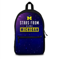 Onyourcases Stars From Alma Michigan Custom Backpack Unisex Personalized Waterproof Nice Awesome Nice Travel Bag School Bag Work Bag Laptop Lunch Office Book Fabric Brand Backpack