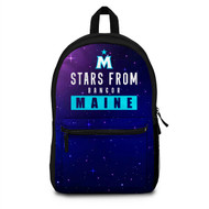 Onyourcases Stars From Bangor Maine Custom Backpack Unisex Personalized Waterproof Nice Awesome Nice Travel Bag School Bag Work Bag Laptop Lunch Office Book Fabric Brand Backpack