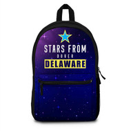 Onyourcases Stars From Dover Delaware Custom Backpack Unisex Personalized Waterproof Nice Awesome Nice Travel Bag School Bag Work Bag Laptop Lunch Office Book Fabric Brand Backpack