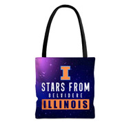 Onyourcases Belvidere Illinois Custom Personalized Tote Bag Canvas New Bag Pouch Pocket Bag School Hang Out Polyester Cotton Bags All Over Print Tote Bag Travel Bags Fashionable Totebag