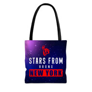 Onyourcases Bronx New York Custom Personalized Tote Bag Canvas New Bag Pouch Pocket Bag School Hang Out Polyester Cotton Bags All Over Print Tote Bag Travel Bags Fashionable Totebag