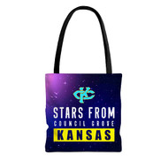 Onyourcases Council Grove Kansas Custom Personalized Tote Bag Canvas New Bag Pouch Pocket Bag School Hang Out Polyester Cotton Bags All Over Print Tote Bag Travel Bags Fashionable Totebag