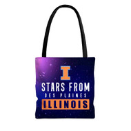 Onyourcases Des Plaines Illinois Custom Personalized Tote Bag Canvas New Bag Pouch Pocket Bag School Hang Out Polyester Cotton Bags All Over Print Tote Bag Travel Bags Fashionable Totebag