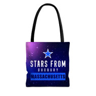 Onyourcases Stars From Duxbury Massachusetis Custom Personalized Tote Bag Canvas New Bag Pouch Pocket Bag School Hang Out Polyester Cotton Bags All Over Print Tote Bag Travel Bags Fashionable Totebag