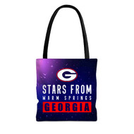 Onyourcases Stars From Warm Springs Georgia Custom Personalized Tote Bag Canvas New Bag Pouch Pocket Bag School Hang Out Polyester Cotton Bags All Over Print Tote Bag Travel Bags Fashionable Totebag