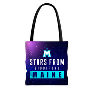 Onyourcases Stars From Biddeford Maine Custom Personalized Tote Bag Canvas New Bag Pouch Pocket Bag School Hang Out Polyester Cotton Bags All Over Print Tote Bag Travel Bags Fashionable Totebag