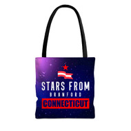 Onyourcases Stars From Branford Connecticut Custom Personalized Tote Bag Canvas New Bag Pouch Pocket Bag School Hang Out Polyester Cotton Bags All Over Print Tote Bag Travel Bags Fashionable Totebag