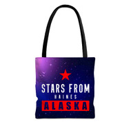 Onyourcases Stars From Haines Alaska Custom Personalized Tote Bag Canvas New Bag Pouch Pocket Bag School Hang Out Polyester Cotton Bags All Over Print Tote Bag Travel Bags Fashionable Totebag