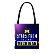 Onyourcases Stars From Holland Michigan Custom Personalized Tote Bag Canvas New Bag Pouch Pocket Bag School Hang Out Polyester Cotton Bags All Over Print Tote Bag Travel Bags Fashionable Totebag