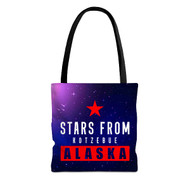 Onyourcases Stars From Kotzebue Alaska Custom Personalized Tote Bag Canvas New Bag Pouch Pocket Bag School Hang Out Polyester Cotton Bags All Over Print Tote Bag Travel Bags Fashionable Totebag