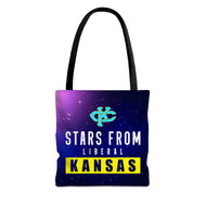 Onyourcases Stars From Liberal Kansas Custom Personalized Tote Bag Canvas New Bag Pouch Pocket Bag School Hang Out Polyester Cotton Bags All Over Print Tote Bag Travel Bags Fashionable Totebag