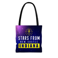 Onyourcases Stars From New Castle Indiana Custom Personalized Tote Bag Canvas New Bag Pouch Pocket Bag School Hang Out Polyester Cotton Bags All Over Print Tote Bag Travel Bags Fashionable Totebag