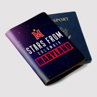 Onyourcases Stars From Columbia Maryland Custom Passport Wallet Case With Best Credit Card Holder Awesome Personalized PU Leather Travel Trip Vacation Baggage Cover