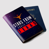 Onyourcases Stars From Eagle Pass Texas Custom Passport Wallet Case With Best Credit Card Holder Awesome Personalized PU Leather Travel Trip Vacation Baggage Cover