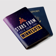 Onyourcases Stars From South Saint Paul Minnesota Custom Passport Wallet Case With Best Credit Card Holder Awesome Personalized PU Leather Travel Trip Vacation Baggage Cover