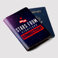 Onyourcases Stars From Stratford Connecticut Custom Passport Wallet Case With Best Credit Card Holder Awesome Personalized PU Leather Travel Trip Vacation Baggage Cover