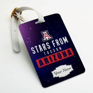 Onyourcases Stars From Tucson Arizona Custom Luggage Tags Personalized Name Brand PU Leather Luggage Tag With Strap Awesome Baggage Hanging Suitcase Bag Tags Top Name ID Labels Travel Bag Accessories