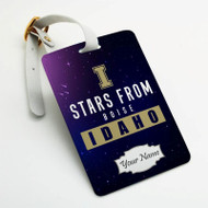 Onyourcases Stars From Boise Idaho Custom Luggage Tags Personalized Name Brand PU Leather Luggage Tag With Strap Awesome Baggage Hanging Suitcase Bag Tags Top Name ID Labels Travel Bag Accessories