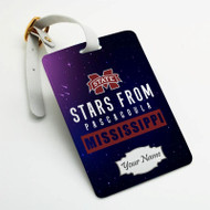 Onyourcases Stars From Philadelphia Mississippi Custom Luggage Tags Personalized Name Brand PU Leather Luggage Tag With Strap Awesome Baggage Hanging Suitcase Bag Tags Top Name ID Labels Travel Bag Accessories