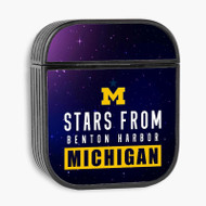 Onyourcases Stars From Benton Harbor Michigan Custom AirPods Case Cover New Awesome Apple AirPods Gen 1 AirPods Gen 2 AirPods Pro Hard Skin Protective Cover Sublimation Cases