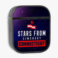 Onyourcases Stars From Simsbury Connecticut Custom AirPods Case Cover New Awesome Apple AirPods Gen 1 AirPods Gen 2 AirPods Pro Hard Skin Protective Cover Sublimation Cases