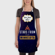 Onyourcases Stars From Ely Minnesota Custom Personalized Name Kitchen Apron Top New With Adjustable Awesome Best Brand Strap Pockets For Cooking Cafe Baking Cheff Coffee Barista Bartender