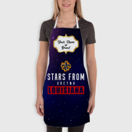 Onyourcases Stars From Gretna Louisiana Custom Personalized Name Kitchen Apron Top New With Adjustable Awesome Best Brand Strap Pockets For Cooking Cafe Baking Cheff Coffee Barista Bartender